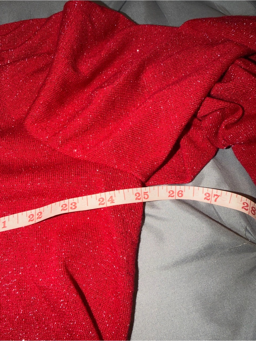 Adrienne Vittadini Red Tie-Neck Blouse. NWT - Picture 8 of 8